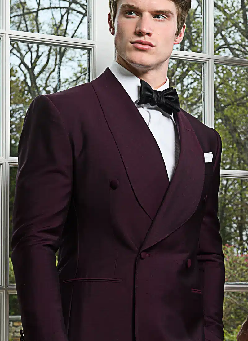 Seasonal Formalwear - Burgundy Dinner Jacket