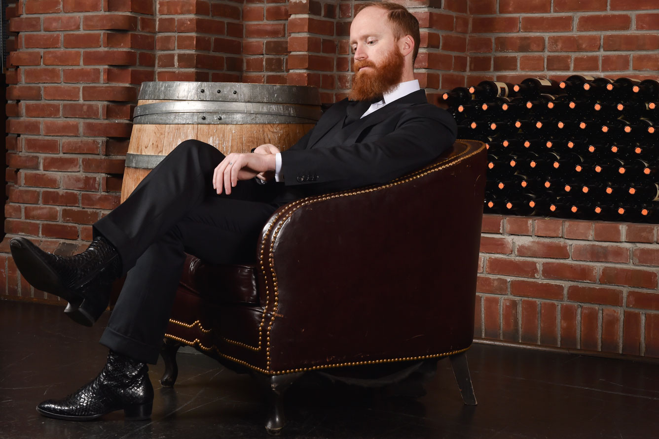 Michael Andrews Bespoke Black Suit