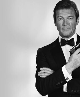 Sir Roger Moore as James Bond