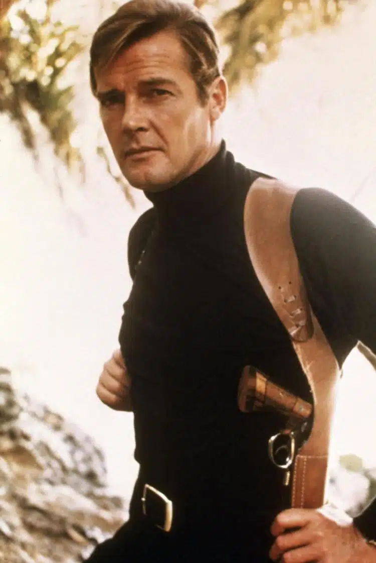 Sir Roger Moore as James Bond