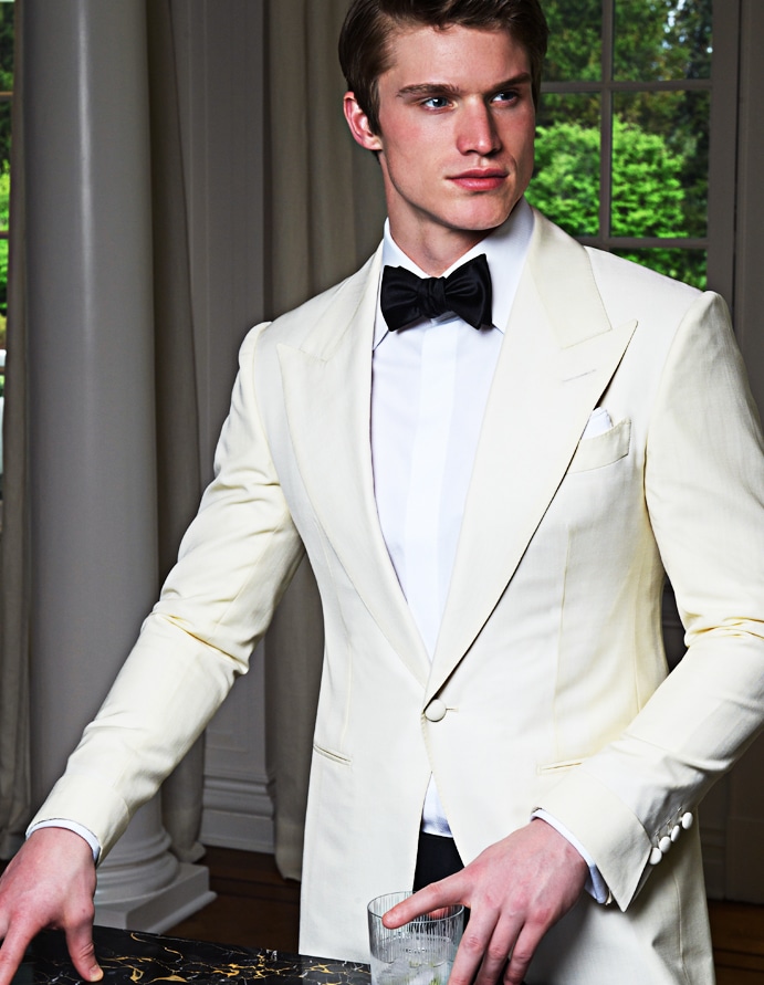 Bogart white dinner jacket clearance