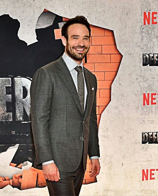 Charlie Cox - Defenders, Suit from Michael Andrews Bespoke - custom suits nyc bespoke tailor midtown, noho