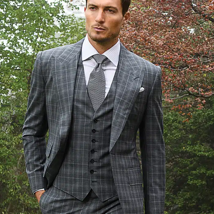 Men's Suit Roped Shoulder Styles