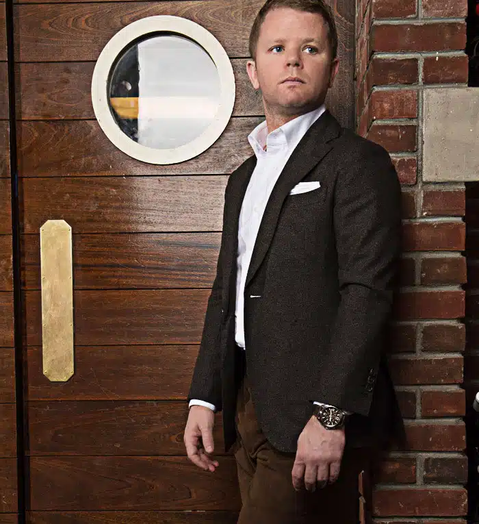 Frasier's Look in Casual Holiday Party Attire