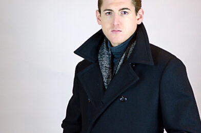Custom Navy Peacoat