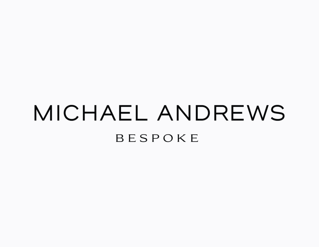 Michael Andrews Bespoke logo in black word mark