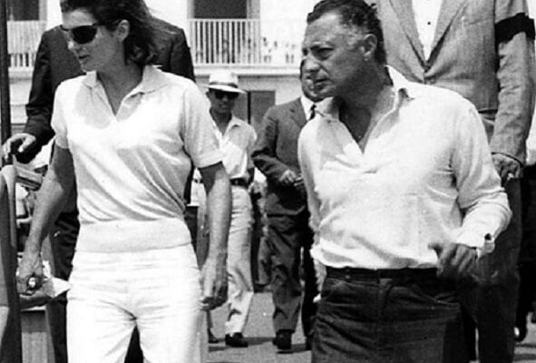 Gianni Agnelli and Jackie Kennedy