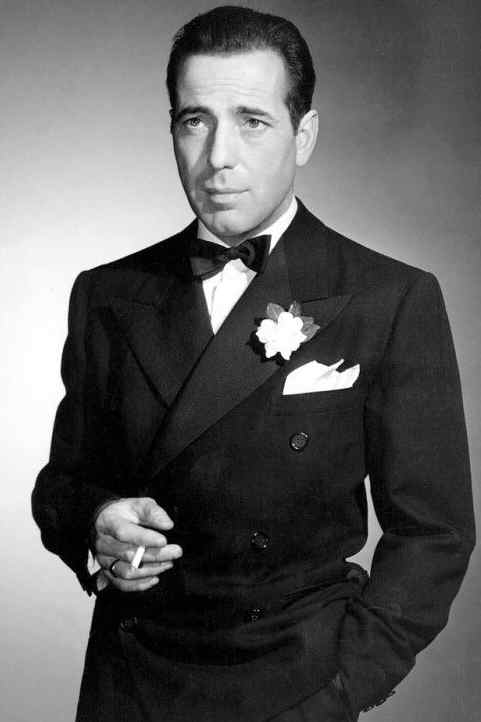 Classic image Humphrey Bogart, Tuxedo Classic image Humphrey Bogart, Tuxedo