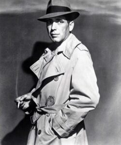 Humphrey Bogart, Trench Coat Humphrey Bogart, Trench Coat