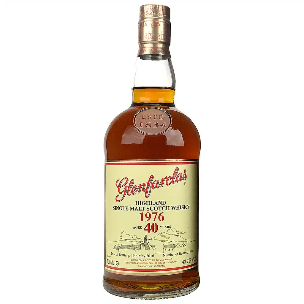 Glenfarclas Grant Edition 1976 40 Year Old Scotch The Gentleman