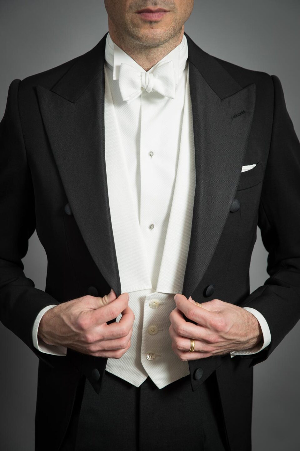 white tie tails tailcoat
