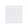 (product) White Poplin Pocket Square, displayed flat