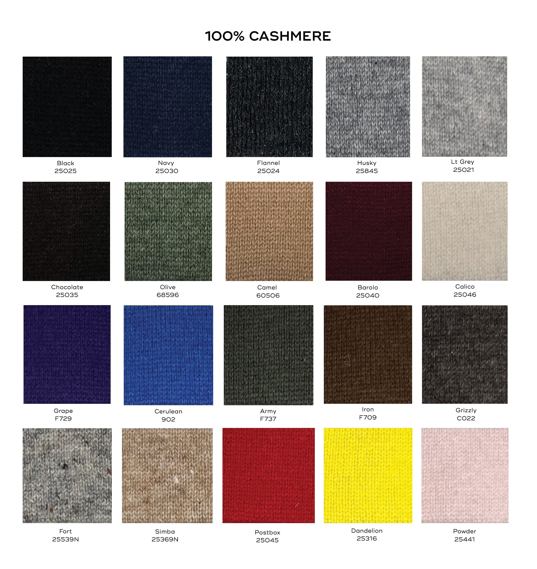2022 2023 Custom Sweater Yarn Options Cashmere