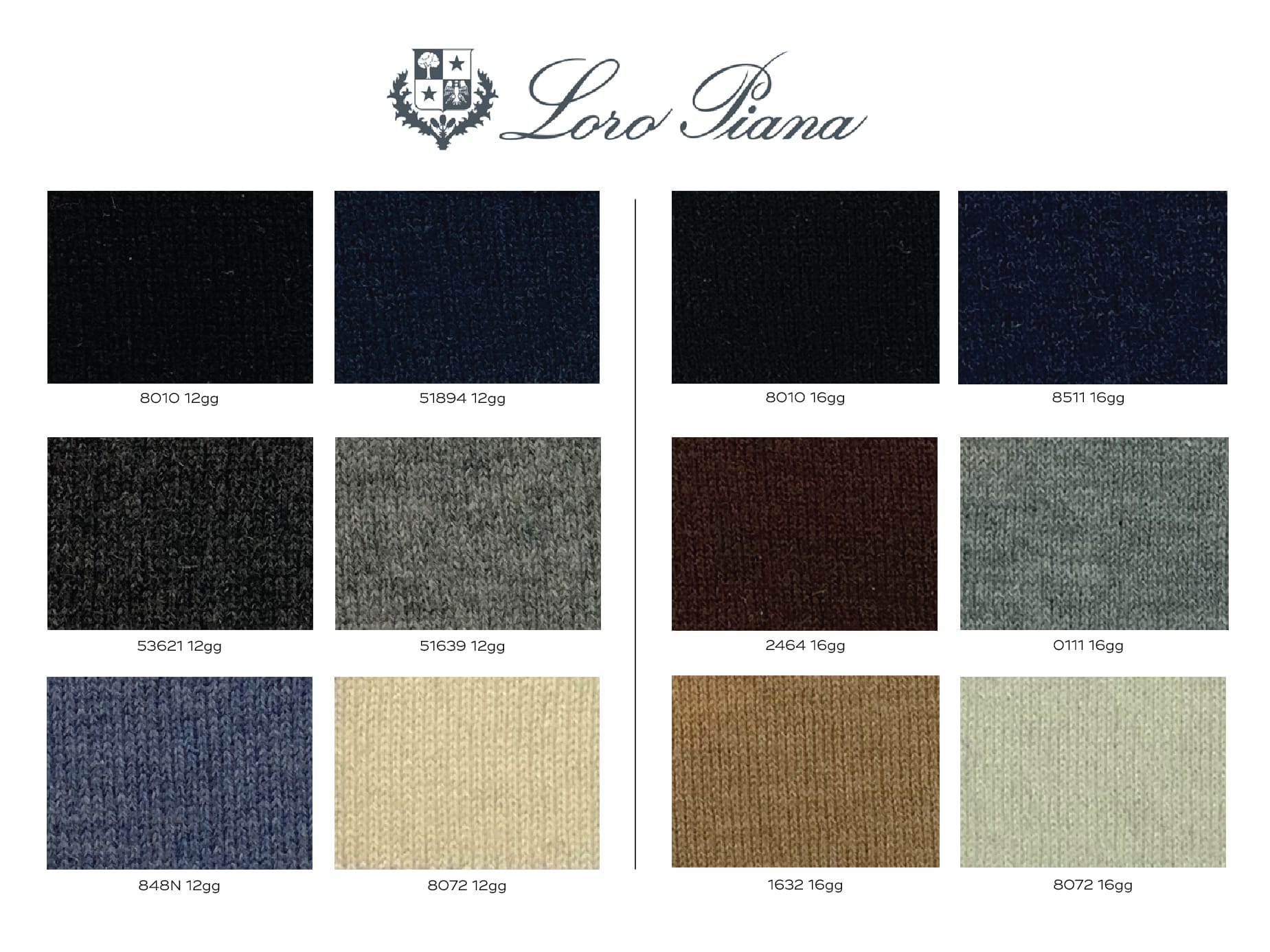 2022 2023 Custom Sweater Yarn Options Cashmere Loro Piana