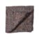 (product) Grey Geometric Dots & Floral Double Sided Pocket Square, folded