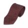 Burgundy with Navy and Gold Medallion Silk Necktie