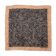 (product) Black & Ivory Zebra Print Pocket Square