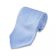 Light Blue with White Geometric Print Silk Necktie