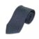 Navy with Green and Light Blue Dots Silk Necktie