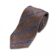 Brown with Blue Stripe Silk/Wool Necktie