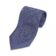 (product) Navy & White Geometric Silk Necktie, rolled