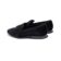 (product) Black Velvet Slip-On Tuxedo Shoe, angled pair view