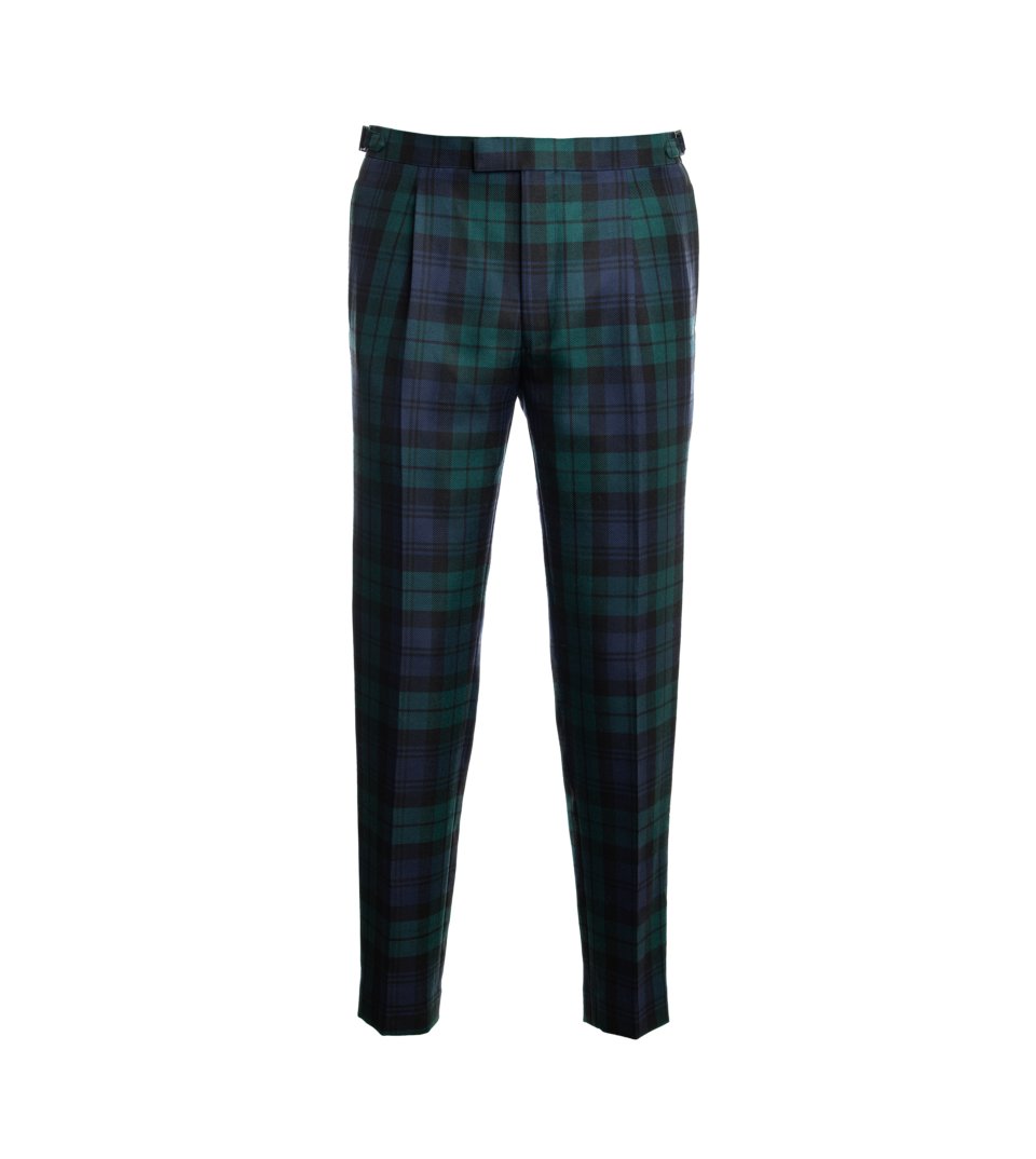 Blackwatch Plaid Tartan Pants - He Spoke Style Shop