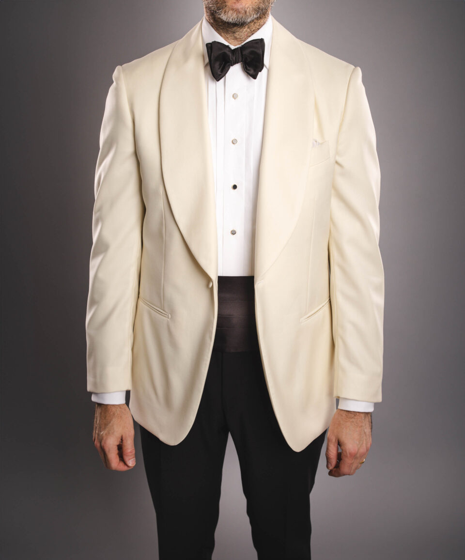 Classic Ivory Dinner Jacket - He Spoke Style Shop