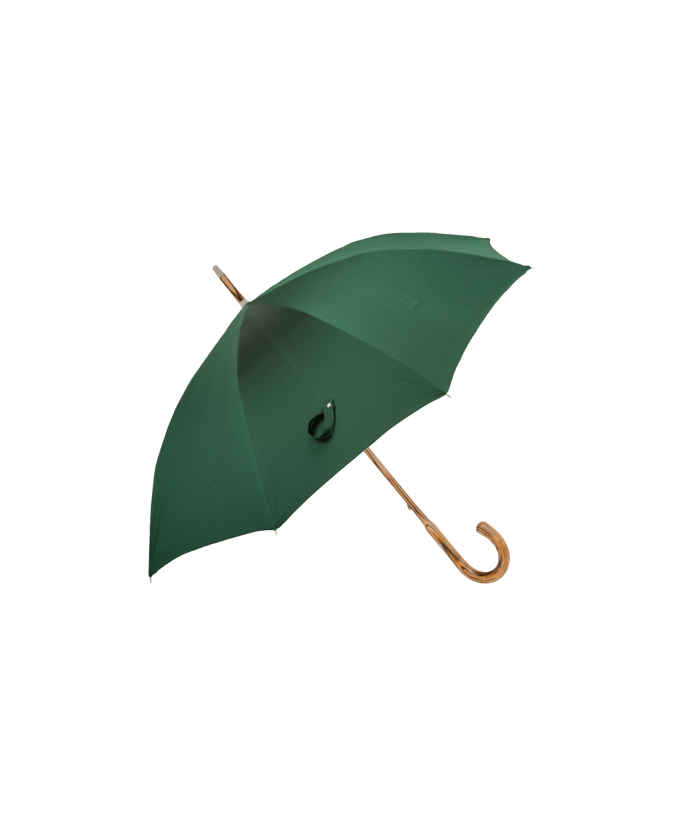 Passotti Ombrelli Forest Green, Red Dots Umbrella With Hickory Handle - He Spoke Style Shop