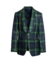 (product) Gordon Modern Tartan Plaid Dinner Jacket by He Spoke Style