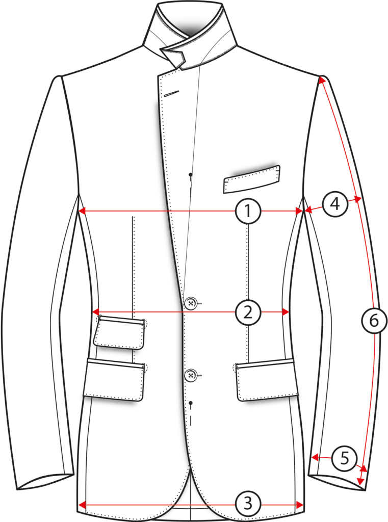 size chart jkt front size chart jkt front