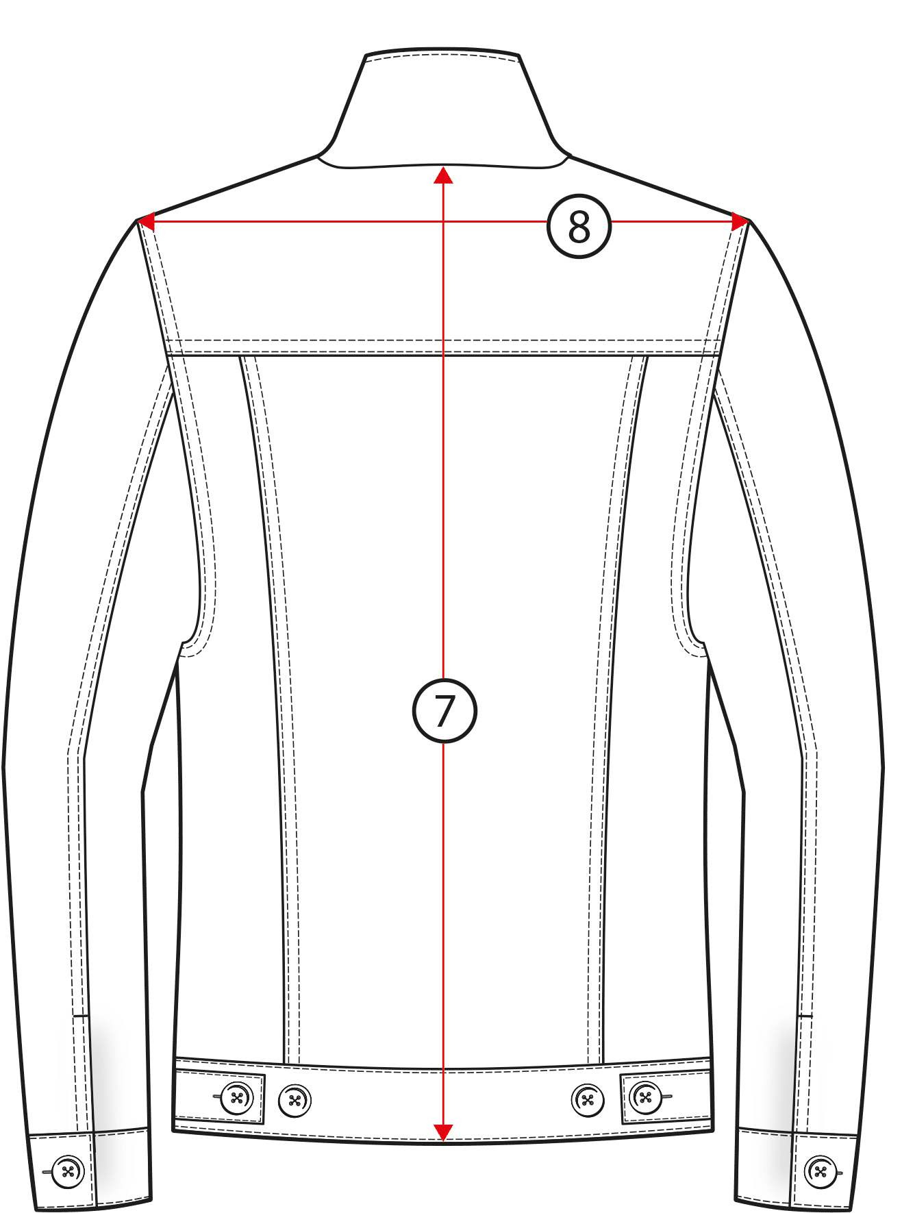 size chart trucker back