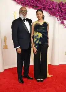 David Alan Grier & Luisa Grier Kim at Oscars 2024
