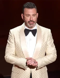 Jimmy Kimmel in Blazer at Oscars 2024