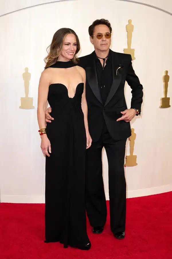 Robert Downey Jr. at Oscars 2024 in Saint Laurent