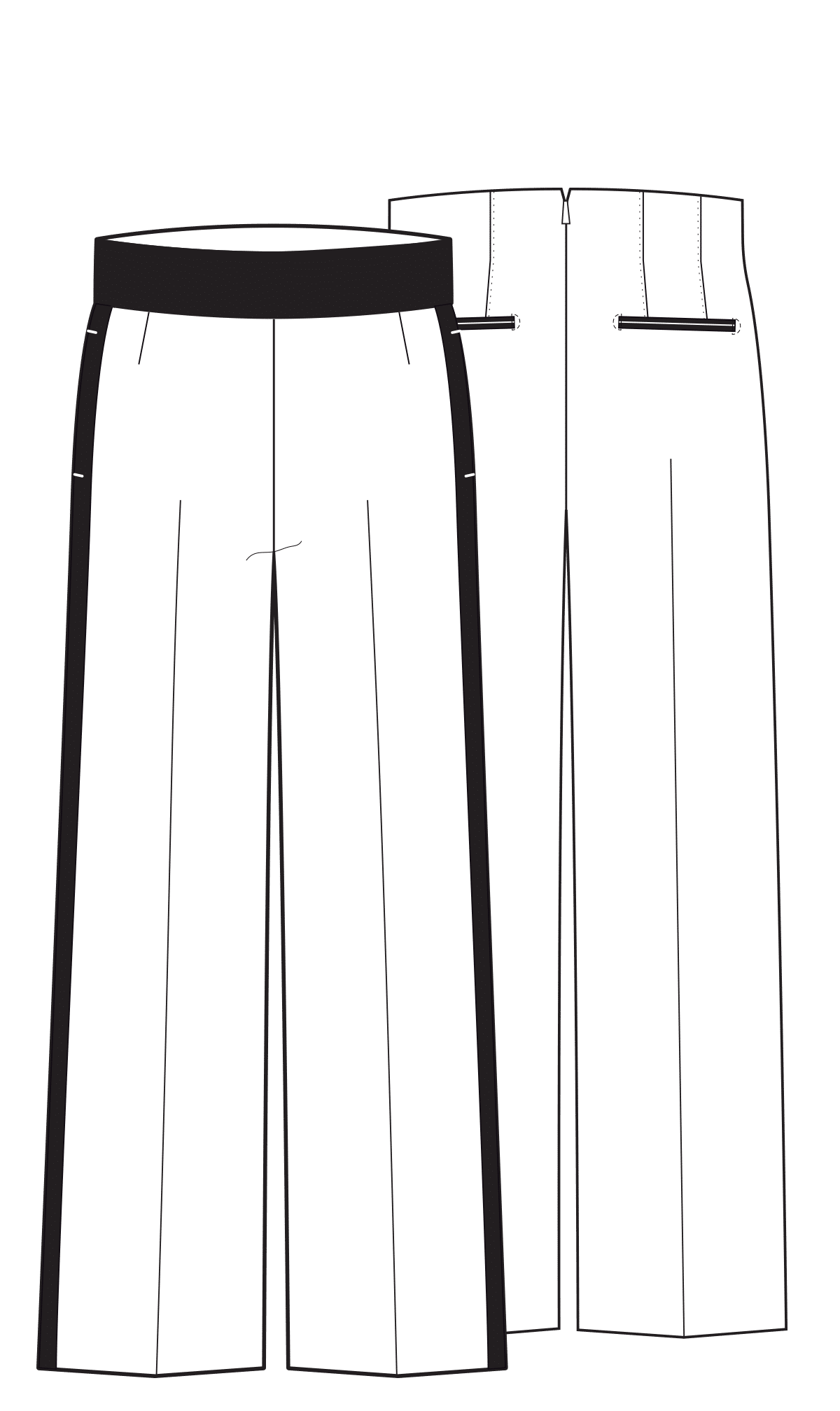 03 Wide Tux Pants