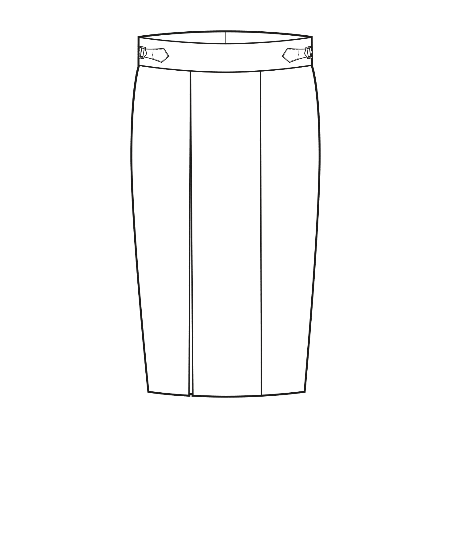 04 Pencil Skirt Diagram