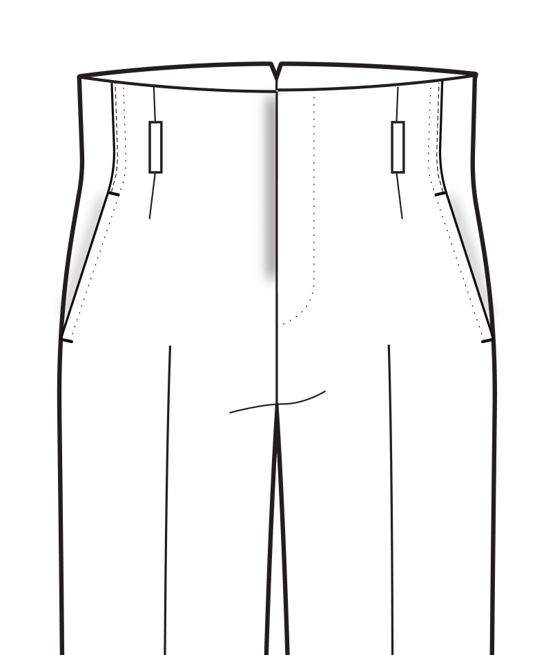 05 Hollywood Waist with Belt Loops