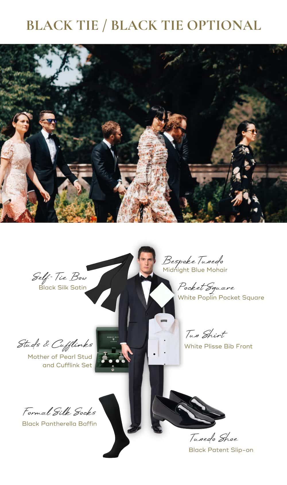 Black Tie Wedding Guide