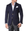 (product) Navy Hopsack Classic Bespoke Sport Coat