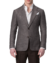(product) Brown Textured Hopsack Bespoke Sport Coat