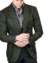 Dark Olive Herringbone Bespoke Sport Coat