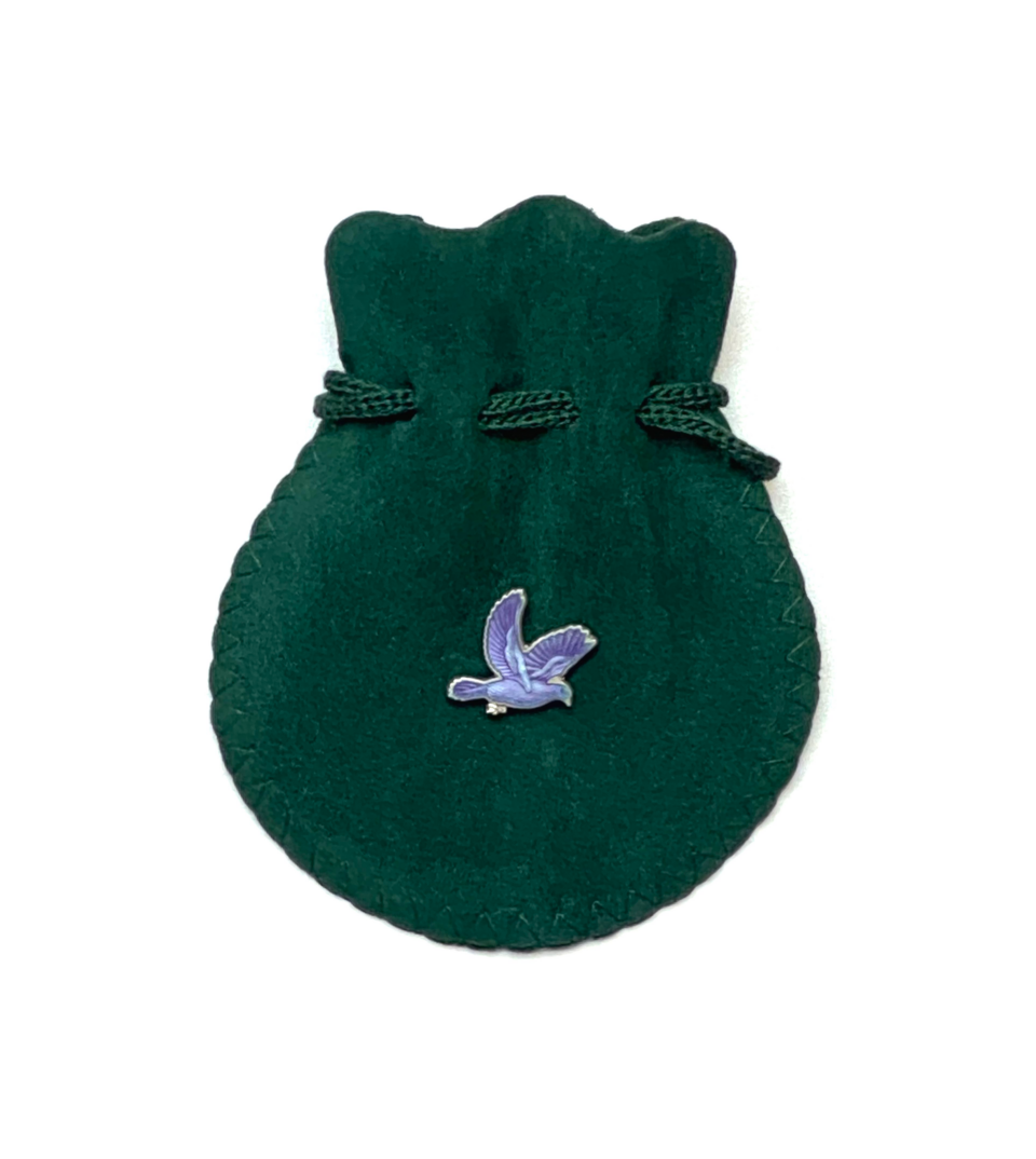 (product) Royal Blue Bee Lapel Pin