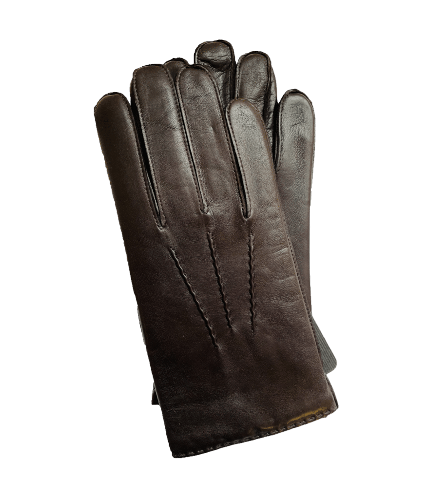 Michael Andrews Bespoke | Handsewn Lambskin Brown Gloves