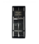 (product) Black Silk Suspenders w Silver Hardware