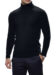 (product) Black Cashmere Turtle Neck Sweater