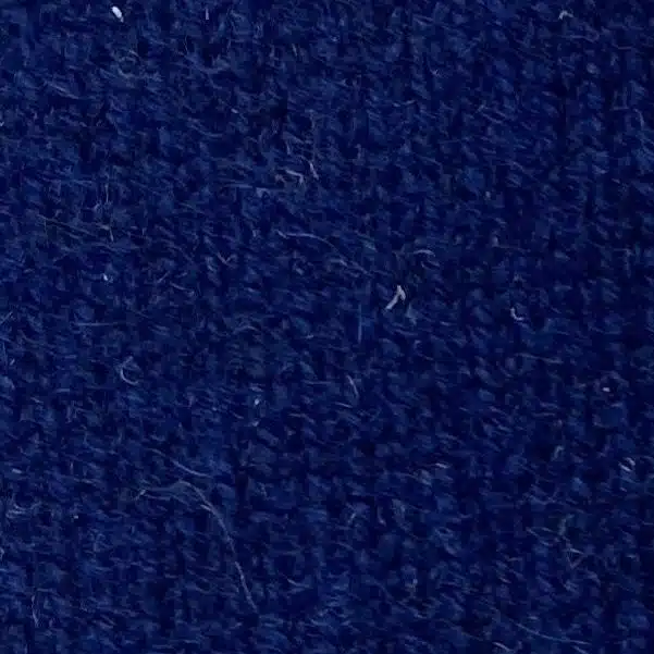 (product) Navy Blue Cashmere Heavy Ribbed Fabric