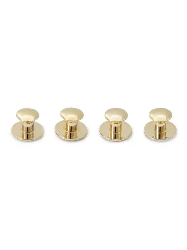 York Studs in Platinum