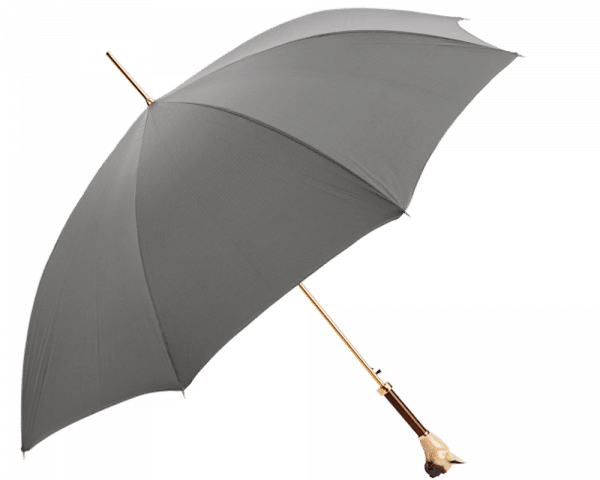 (product) French Bulldog Umbrella, Open view