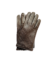 (product) Brown Woven Lambskin Gloves